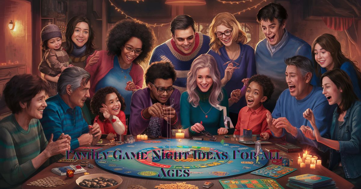 Family Game Night Ideas For all Ages