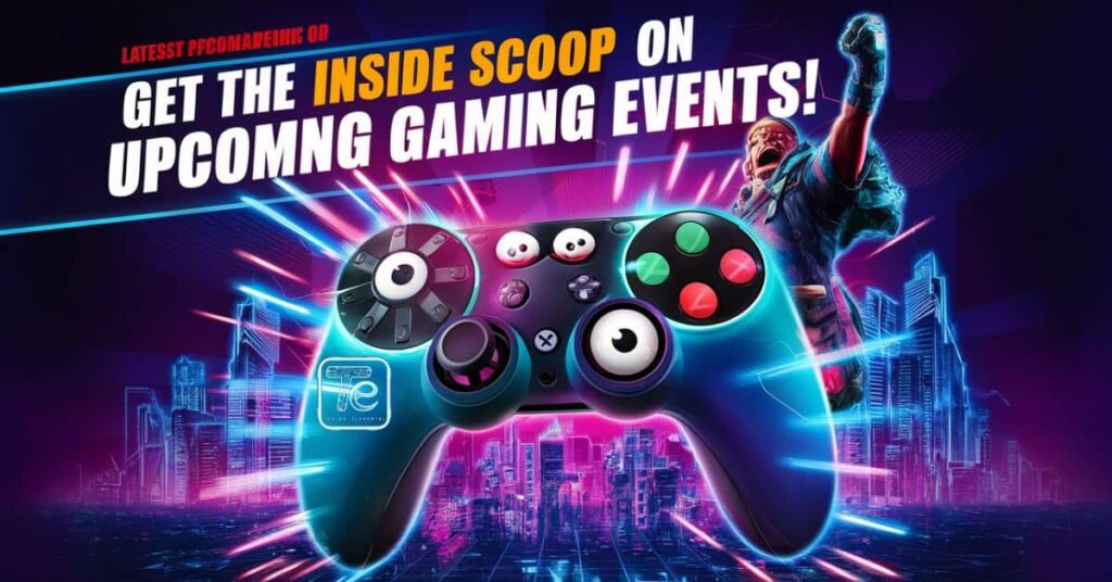 Get the Inside Scoop on Upcoming Gaming Events